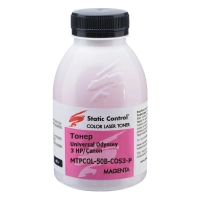 Тонер HP/Canon MPTCOL OS3 40г magenta (фасовка) Static Control (MPTCOL-40B-MAOS3-P)