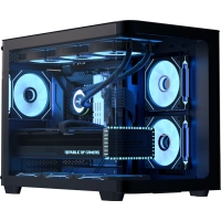 Корпус для ПК AeroCool P300C-G-BK-v1 Black (ACCS-PN02033.11)