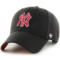 Кепка 47 Brand MLB New York Yankees B-SUMVP17WBP-BK чорний, червоний (196895673327)