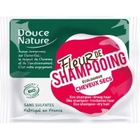 Шампунь Douce Nature Fleur De Shampoo Твердий Для сухого волосся 85 г (3380380058578)