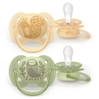 Пустушка Philips AVENT Ultra Soft 6-18 місяців 2 шт (SCF091/46)