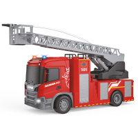 Машинка для дітей TechnoDrive серії Big Truck – Пожежна машина Scania (світло, звук, функ. води) (6407KS)