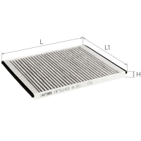 Фільтр салону ALPHA FILTER AF5143a