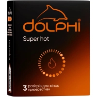 Презервативи Dolphi Super Hot 3 шт. (4820144772917)
