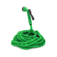 Шланг для поливу Voltronic KY-450G, 15-45м/150ft, + розпилювач, насадка на кран, Green, Box (KY-450G)