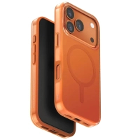 Чохол до мобільного телефона Uniq iPhone 17 Pro Max Clario Magclick Charging orange (8886463694855)