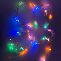 Гірлянда Novogod`ko Кінський хвіст,мідн.дроті 345 LED, Color, 2,3м (974225)