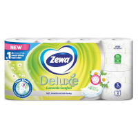 Туалетний папір Zewa Deluxe Ромашка 3 шари 8 рулонів (7322541171708)