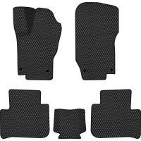 Килимок в салон EVAtech Mercedes-Benz ML-Class (W164) 2005-2011 2 поко (MB11723CD5MS4RBB)