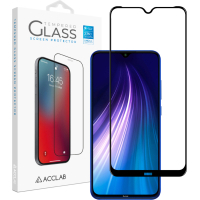 Скло захисне ACCLAB Full Glue Xiaomi Redmi Note 8 (1283126508752)