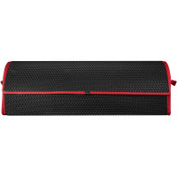 Сумка-органайзер EVAtech XL-PRO 32x100x30 см. Сота чорна з червоним кантом (BS13643OX3SBR)
