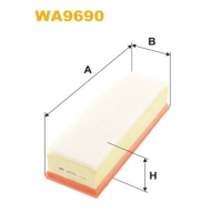 Повітряний фільтр для автомобіля Wixfiltron WA9690