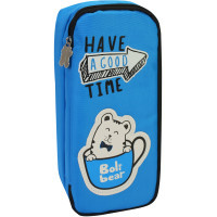 Пенал Cool For School 1 відділення Блакитний (B-8691-blue)