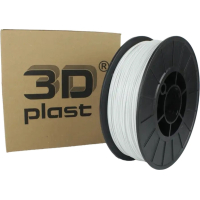 Пластик для 3D-принтера 3Dplast PETG 1.75мм, 0.85кг, white (3DPTG17508WT)