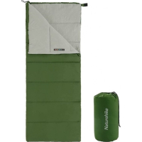 Спальний мішок Naturehike F150 NH22MSD05, лівий, зелений (6927595797754-L)