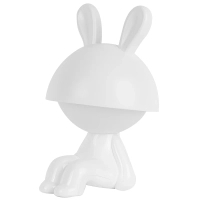 Нічник Kite Світильник LED з акумулятором Cute Bunny, білий (K25-316-1-1)