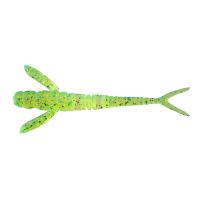 Силікон рибальський FishUP Flit 1.5" 026 - Flo Chartreuse/Green (10шт/уп) (1862.02.33)