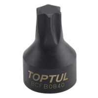 Торцева головка Toptul TORX T25 1/4" (цілісна) (BCFB0825)