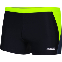 Плавки Aqua Speed Dario 346-138 чорний, флуоресцентний жовтий L (5908217662385)