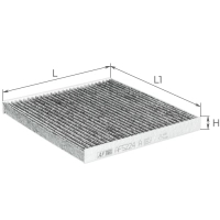 Фільтр салону ALPHA FILTER AF5224a