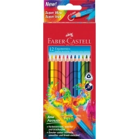 Олівці кольорові Faber-Castell Colour pencils Ergonomics, трифільні, 4 мм, 12 кольорів (116512) (32850)