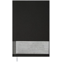Тижневик Buromax недатований PARALLEL, A6, чорний, 288 сторінок (BM.2607-01)