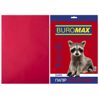 Папір Buromax А4, 80g, DARK burgundy, 50sh (BM.2721450-13)