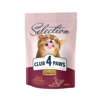 Сухий корм для кішок Club 4 Paws Преміум. З качкою та овочами 300 г (4820215365451)