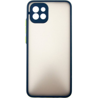 Чохол до мобільного телефона Dengos Matte Samsung Galaxy A03 (blue) (DG-TPU-MATT-94)
