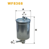 Фільтр паливний Wixfiltron WF8368