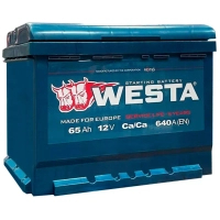 Акумулятор автомобільний Westa 6CT-65 А (1)