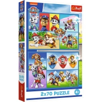 Пазл Trefl Paw Patrol Правила патруля 2x70 (5900511344417)