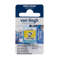 Акварельні фарби Royal Talens Van Gogh (254), Перм. лимонний світлий, кювета (8712079419059)