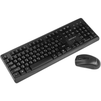Комплект Grunhelm KBM-4810WL Wireless UA Black (126877)