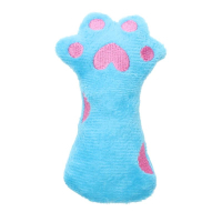 Іграшка для котів Hippie Pet Лапка синя 10.5 см (HIPCT2304053B)