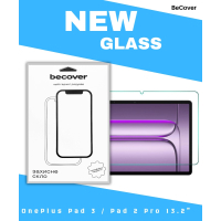 Скло захисне BeCover OnePlus Pad 3 / Pad 2 Pro 13.2" (714753)