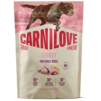 Сухий корм для собак Carnilove True Fresh Turkey 1.5 кг (8595602581818)