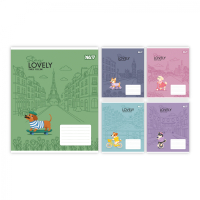 Зошит Yes Stay lovely А5 12 аркушів лінія (768766)