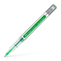Ролер Faber-Castell Free Ink rollerball, колір чорнила світло-зелений, 0,7 мм, одноразова (29340)