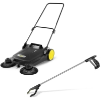Підмітальна машина Karcher S 4 Twin Go!Further, ручна, захват 68см, контейнер 20л, 10.2кг (1.766-363.0)