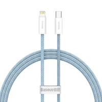 Дата кабель USB-C to Lightning 1.0m 20W blue Baseus (CALD000003)
