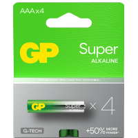 Батарейка Gp AAA LR3 Super Alcaline * 4 (24A21-SB4 / 4891199218224)