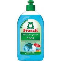 Засіб для ручного миття посуду Frosch Сода 500 мл (4001499162916)