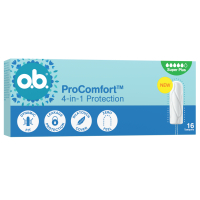 Тампони o.b. ProComfort Super Plus 16 шт. (3574661331157/3574661857640)