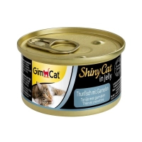 Консерви для котів GimCat Shiny Cat З куркою та креветкою 70 г (4002064413327)