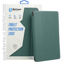 Чохол до планшета BeCover Tri Fold Hard BeCover Apple iPad Pro 11 2020/2021/2022 Dark Green (709667)