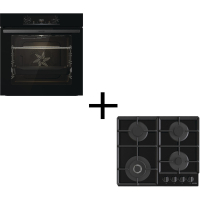 Комплект вбудованої техніки Gorenje BO6735E05B + GTW641EB