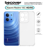 Чохол до мобільного телефона BeCover Anti-Shock Xiaomi Redmi 15C 5G (173mm) EU Clear (713812)
