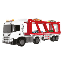 Машинка для дітей TechnoDrive серії Large Truck – Автоперевізник Scania (4 машини, світло, звук) (6414KS)