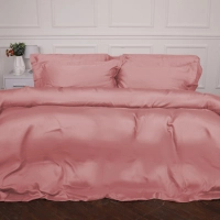 Постільна білизна MirSon Tencel №02 Pink 2x143x210 Сімейний (2200009368608)